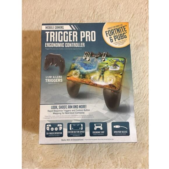 ReTrak Mobile Gaming Custom Gamepad Controller - Picture 1 of 5